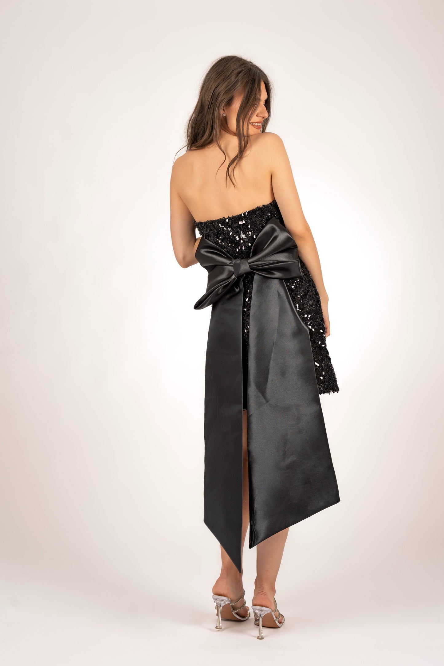 Rochie mini cu paiete Odette
