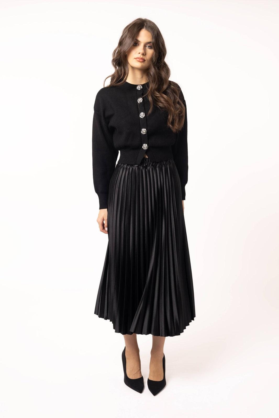 Fusta Margot din Satin - HATTUSkirt