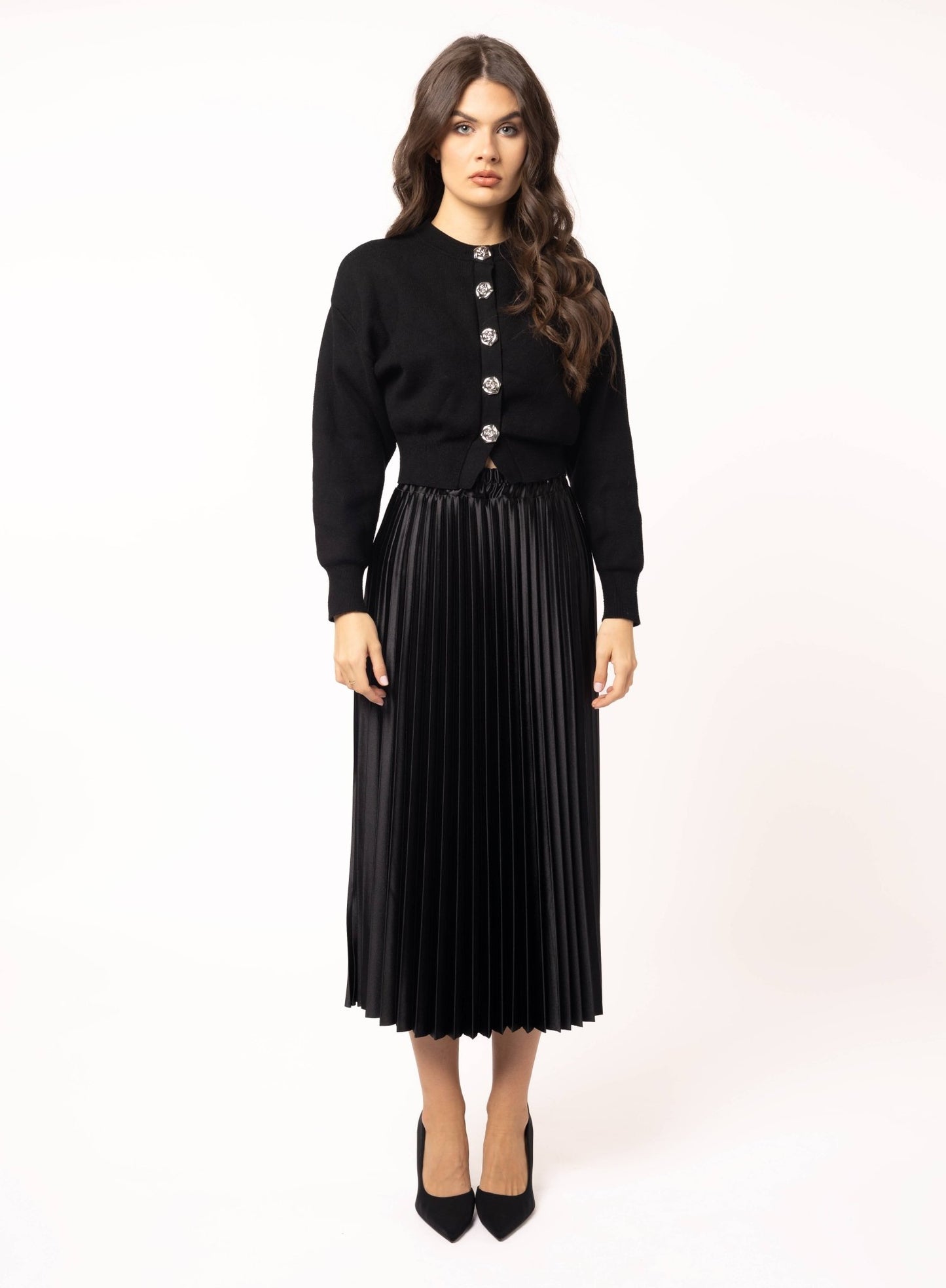 Fusta Margot din Satin - HATTUSkirt