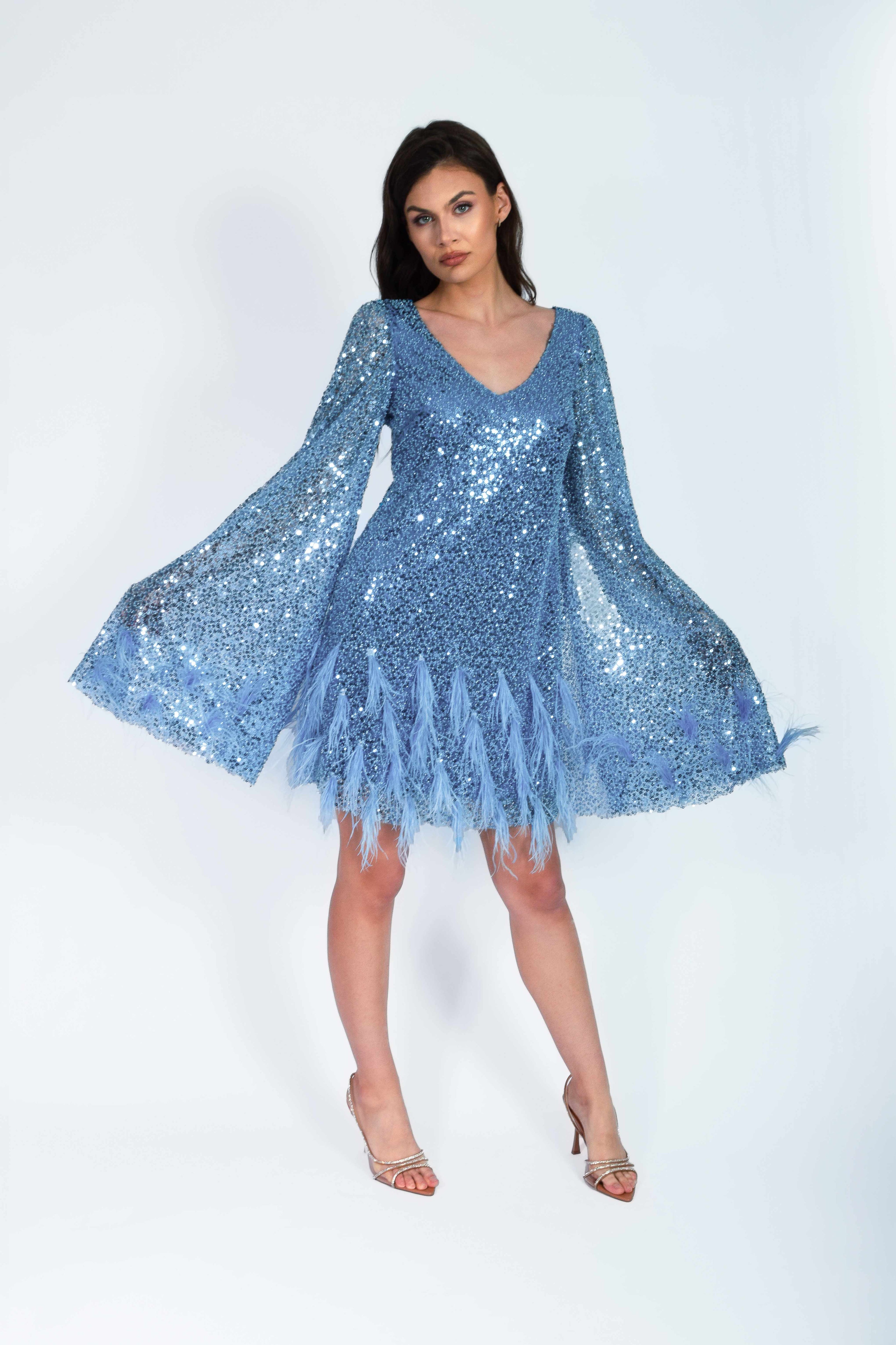 Rochie De Seara Celeste